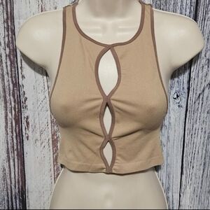 Free People Cute Keyhole Bra/tank